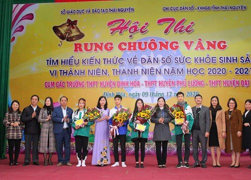 Học sinh "rung chuông vàng" tìm hiểu kiến thức sức khỏe sinh sản