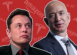 Jeff Bezos khen công ty của Elon Musk