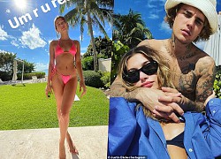 Justin Bieber quá si mê vợ, đăng ảnh nóng bỏng cô nàng trong bộ bikini lên mạng