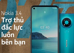 Nokia 3.4 ra mắt: Giảm đến 500.000 đồng, trả góp 0% lãi suất tại FPT Shop