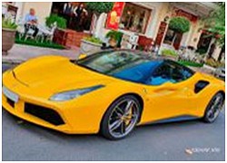 Siêu xe Ferrari 488 GTB của dân chơi "khét tiếng" Sài Thành