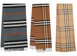 Thế giới khăn muôn màu, muôn vẻ của Burberry cho mùa giáng sinh 2020