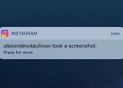 Thông báo chụp ảnh màn hình của Instagram: Sự thật ra sao?