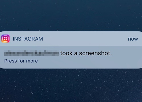 Thông báo chụp ảnh màn hình của Instagram: Sự thật ra sao?