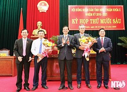 Tiền Giang, Ninh Thuận, Quảng Ngãi bầu Chủ tịch, Phó Chủ tịch UBND tỉnh