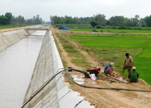 Bình Định: Chủ động tích nước, tưới phù hợp để đủ nước tưới cả năm 2021