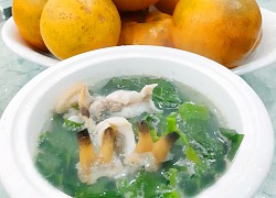 Canh thưng mồng tơi