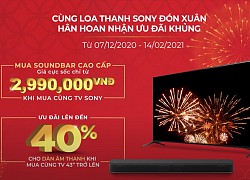 Khuyến mãi đặc biệt mùa Tết "Cùng Sony đón xuân - Hân hoan khởi đầu mới"