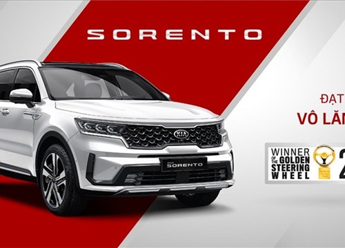 Kia Sorento (All New) bội thu giải thưởng quốc tế