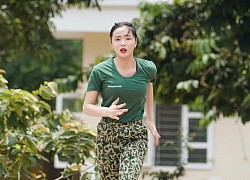 Kỳ Duyên cao to nhất hội "mỹ nữ nhập ngũ", bật khóc vì quần chật