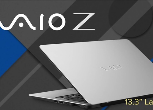 Laptop Vaio huyền thoại sắp trở lại, thiết kế rất đẹp