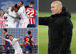 Real Madrid hạ cả Barca lẫn Atletico, Zidane xứng danh "vua đại chiến"