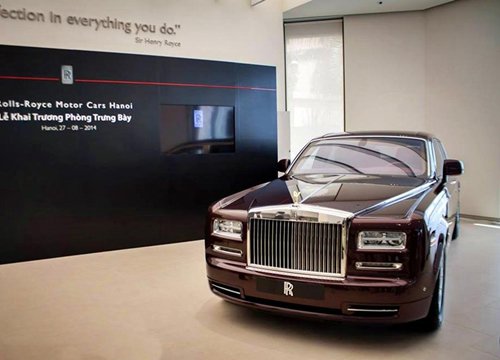 Rolls Royce Motor Cars chọn xong đại lý tại Việt Nam, bỏ showroom tại Hà Nội