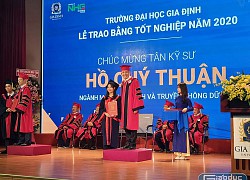 Trường Đại học Gia Định khai giảng, trao bằng tốt nghiệp cho 214 sinh viên