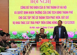 Bí thư Vương Đình Huệ gửi thư khen vụ bắt 11 tàu cùng 32 kẻ bảo kê cho "cát tặc"