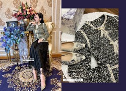 Biến tấu đa dạng với xu hướng vải tweed thời thượng trong mùa đông này