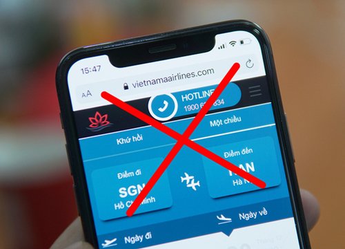 Các website mạo danh hàng không bị ngừng hoạt động