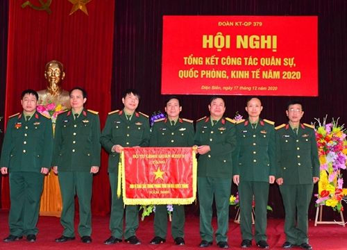 Đoàn Kinh tế-Quốc phòng 379 tổng kết công tác quân sự, quốc phòng, kinh tế năm 2020