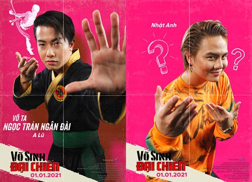 Duy Khánh đóng phim hành động nhưng mặt như tấu hài ở poster Võ Sinh Đại Chiến