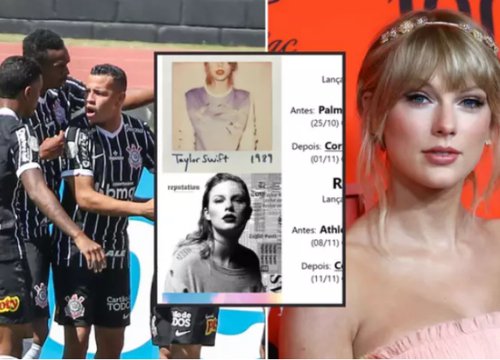 Fan đội bóng Brazil tôn Taylor Swift lên "Thánh" vì sự trùng hợp khó lý giải mỗi khi cô nàng ra album mới