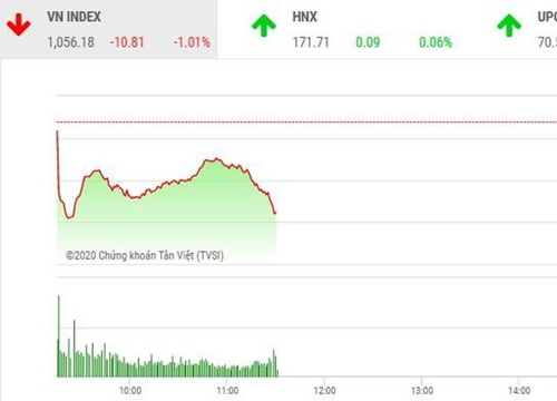 Giao dịch chứng khoán sáng 17/12: VN-Index điều chỉnh, nhiều cổ phiếu vẫn nổi sóng