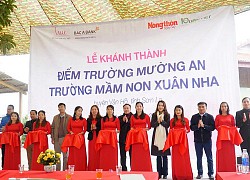 Người dân bản Mường An phấn khởi đón điểm trường mới