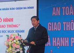 Quận Ba Đình đặt nhiều kỳ vọng vào mô hình "Cổng trường an toàn giao thông"