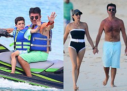 Simon Cowell tắm biển với bạn gái