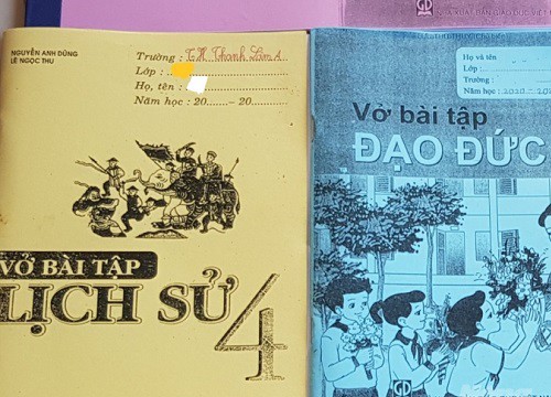 Trường Tiểu học Thanh Lâm A bán sách photo cho học sinh lớp 4