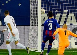 Benzema đá như "người máy", Real Madrid thắng đậm Eibar