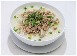 Cách nấu cháo thịt bò bằm, nước xương heo ngon chuẩn vị