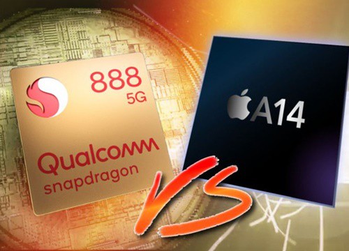 Chip Apple A13 và A14 đè bẹp Snapdragon 888 của Qualcomm trong bài benchmark đầu tiên