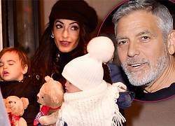 George Clooney lau nhà và giặt đồ 7 lần mỗi ngày