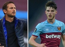 HLV Frank Lampard lên tiếng về khả năng Chelsea chiêu mộ Declan Rice