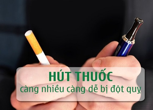 Hút thuốc lá và thuốc lá điện tử - tăng gấp đôi nguy cơ đột quỵ ở người trẻ