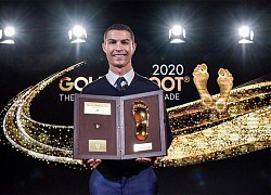 Người yêu chúc mừng C. Ronaldo nhận giải 'Bàn chân vàng'