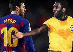 Pele nói gì khi bị Messi san bằng kỷ lục?