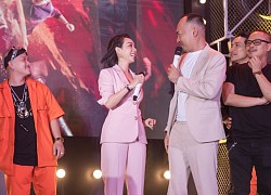 'Chị Mười Ba' Thu Trang đọc Rap trên nền nhạc phim, Tiến Luật chỉ biết cười trừ