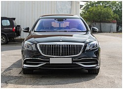 Mercedes-Maybach S650 Pullman limousine ba khoang cho khách Việt