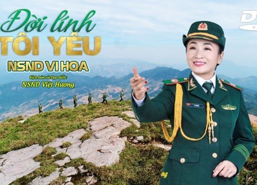 NSND Vi Hoa ra MV chia tay đời quân ngũ