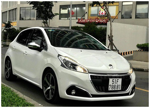 Xe Pháp Peugeot 208 giá hơn 500 triệu đồng sau 4 năm sử dụng