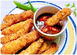 Thịt heo chiên xù chấm sốt me