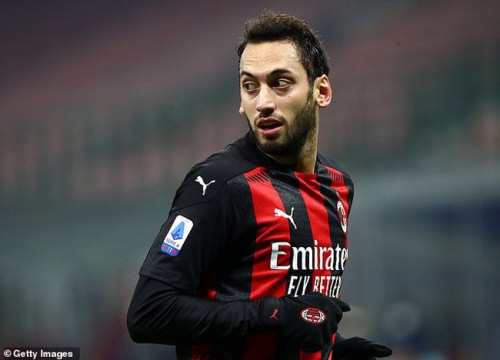 AC Milan tự tin giữ chân Hakan Calhanoglu