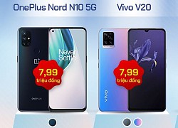 Smartphone 5G OnePlus đọ sức Vivo V20 và Realme 7 Pro