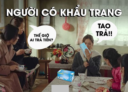 Ảnh chế: Khẩu trang tăng giá, cầm cả tá đi chơi mới là rich kid