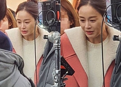 Đại mỹ nhân Kim Tae Hee lộ làn da lão hóa, chảy xệ