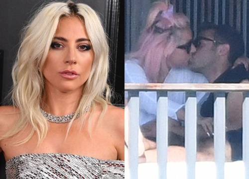 Lady Gaga ôm hôn người đàn ông lạ ở Miami