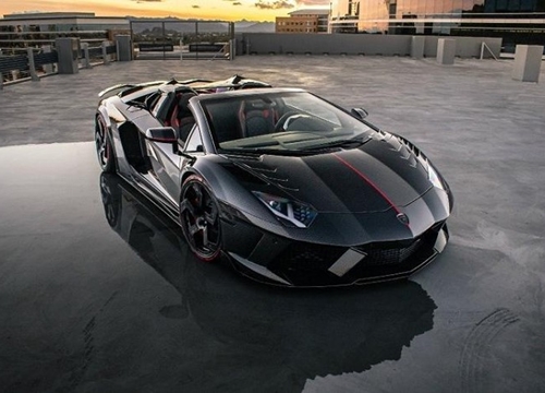 Lamborghini Aventador phong cách máy bay tàng hình từ Mansory