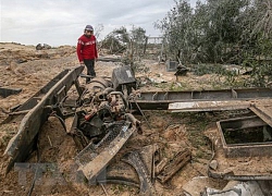 Máy bay chiến đấu Israel tấn công các căn cứ của Hamas tại Dải Gaza