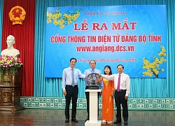 Ra mắt Cổng thông tin điện tử Đảng bộ tỉnh An Giang